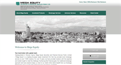 Desktop Screenshot of megaequity.com